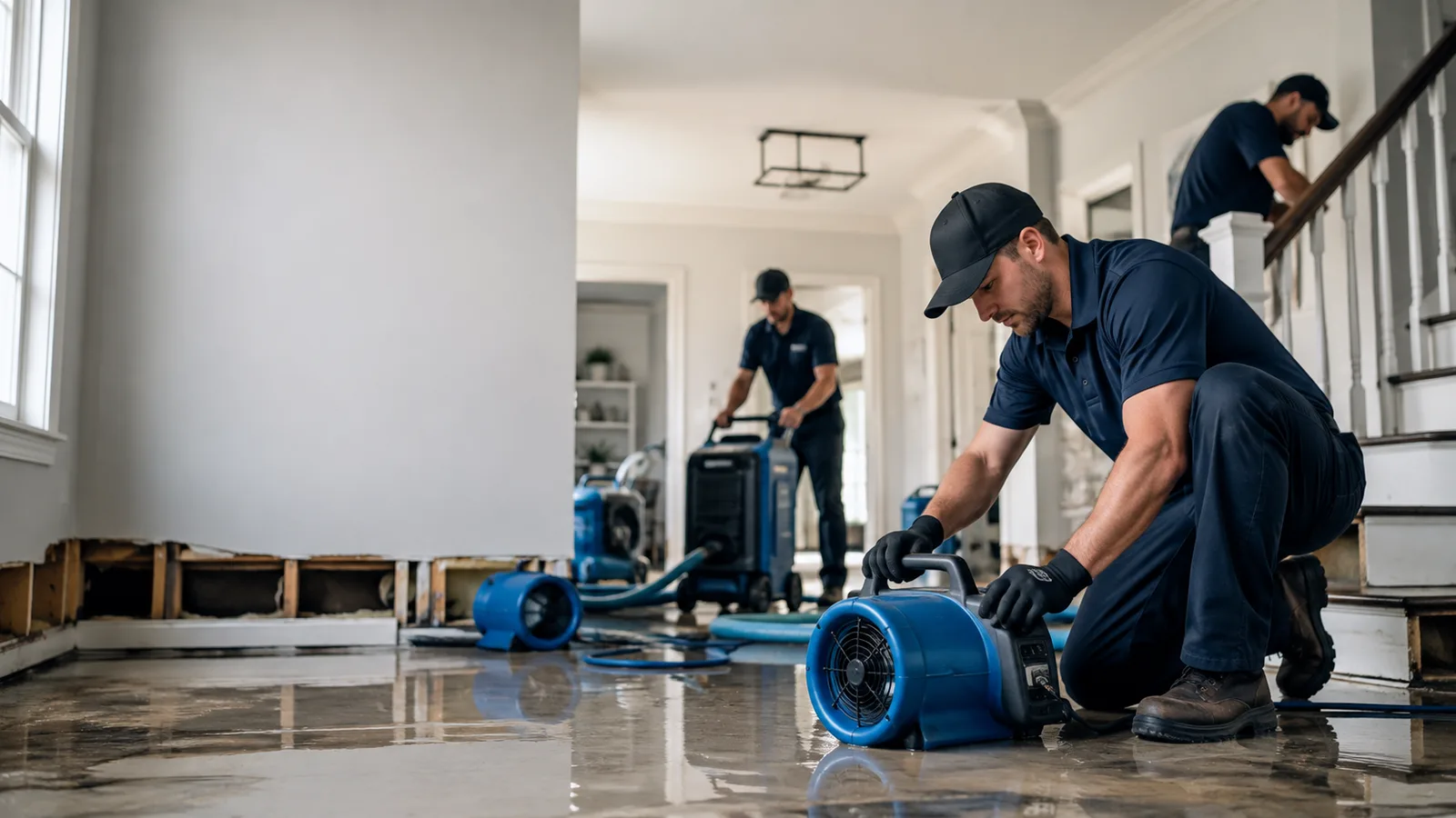 Water Damage Restoration in Howe, OK near me